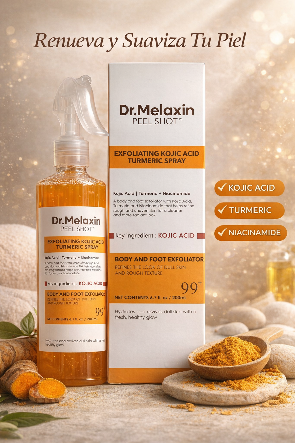 🧡 LumiSkin Peel – Renueva Tu Piel y Reduce Manchas - Dr Melaxin