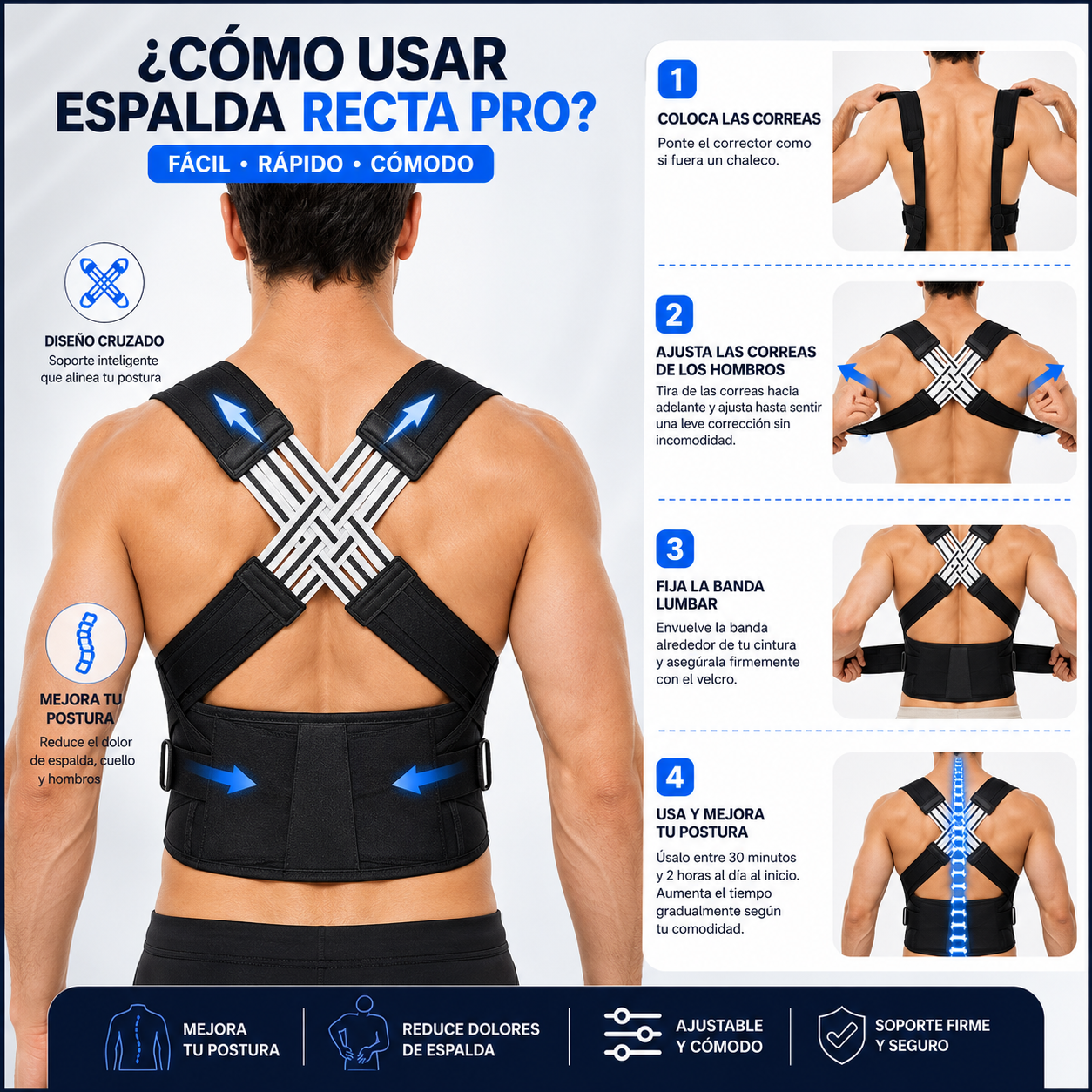 ESPALDA RECTA PRO ⚡️