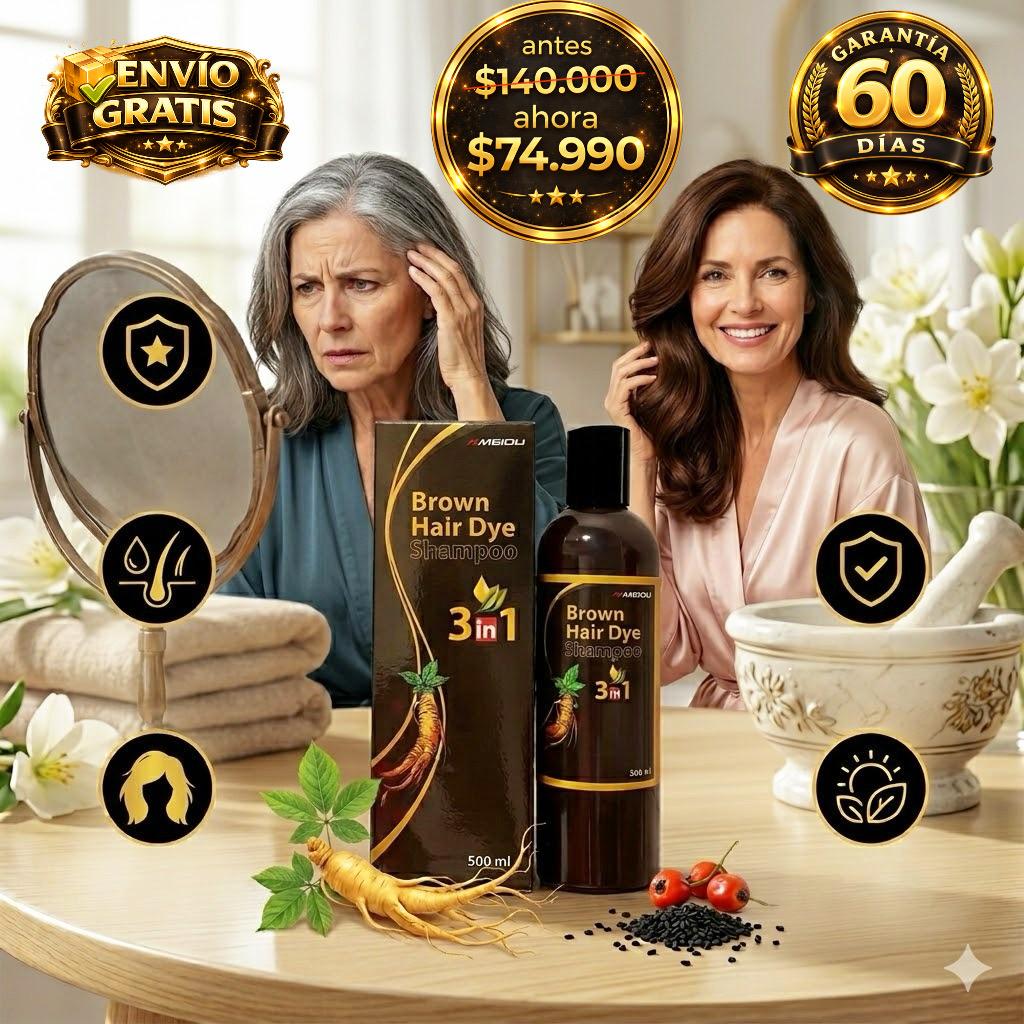VITAL COLOR SHAMPOO - ADIÓS CANAS 💆‍♀️