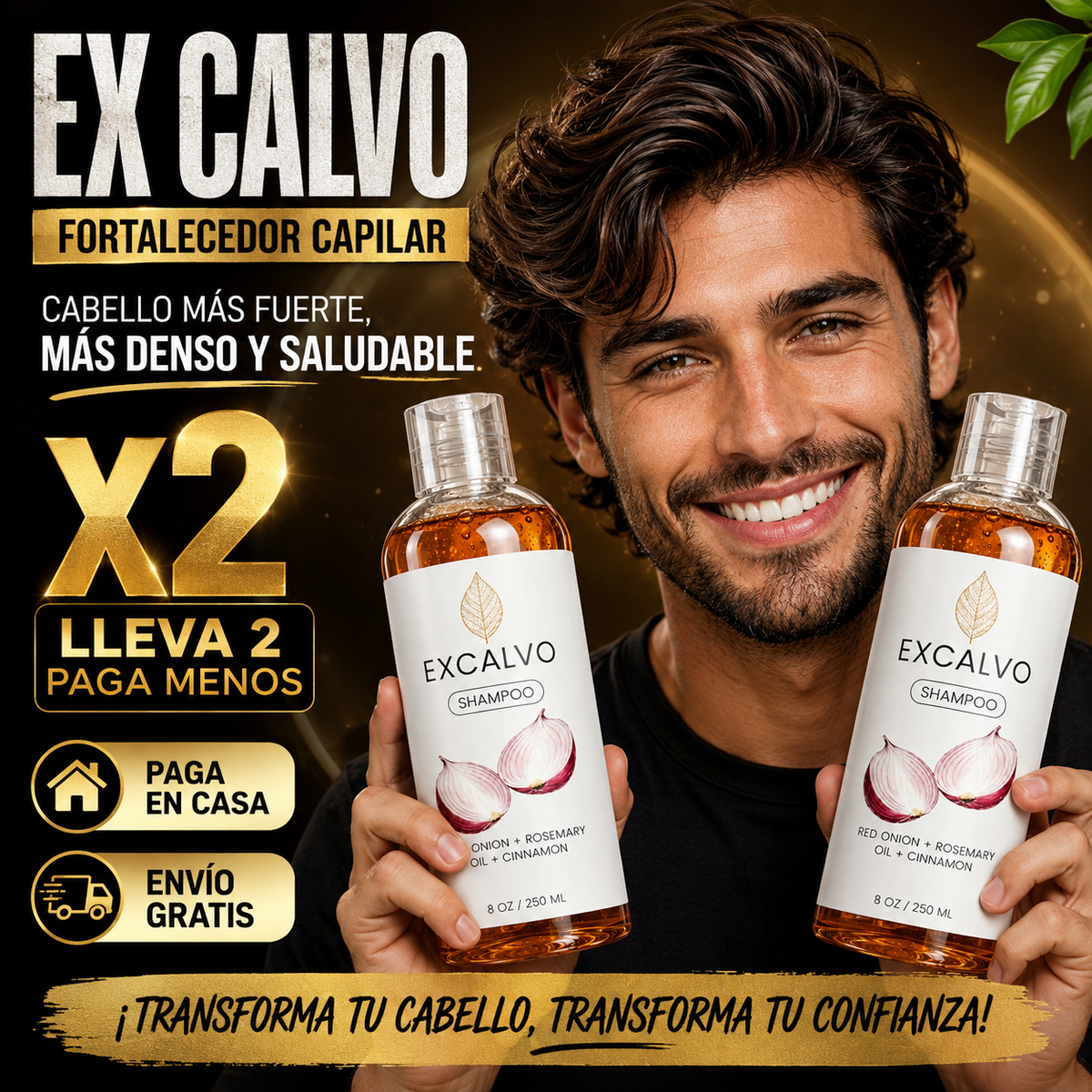 EXCALVO - Fortalecedor Capilar 🧅🪮