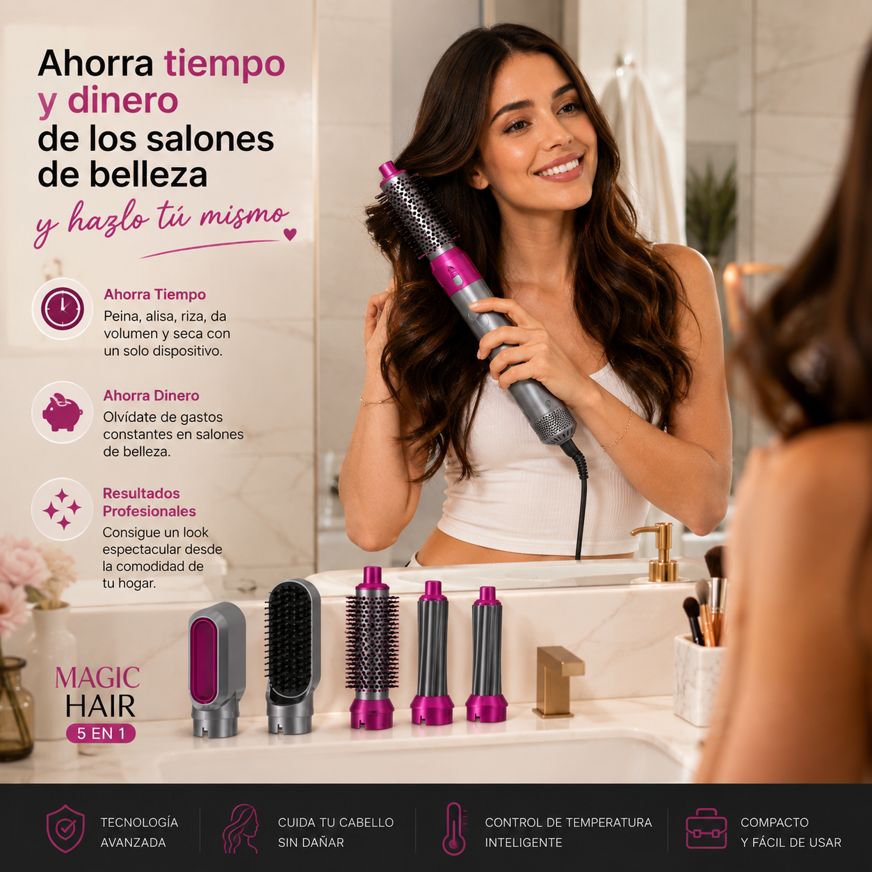 Magic Hair 5 en 1 💇🏻‍♀️