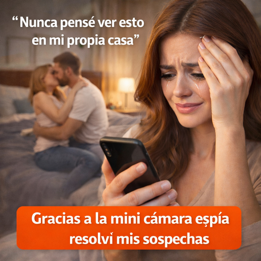 OJO SECRETO 👀MINI CÁMARA ESPÍA HD CON MONITOREO EN TIEMPO REAL, Protege tu hogar, desde tu celular 📱