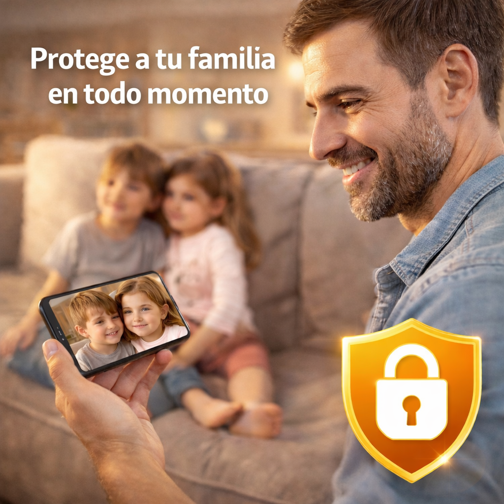 OJO SECRETO 👀MINI CÁMARA ESPÍA HD CON MONITOREO EN TIEMPO REAL, Protege tu hogar, desde tu celular 📱