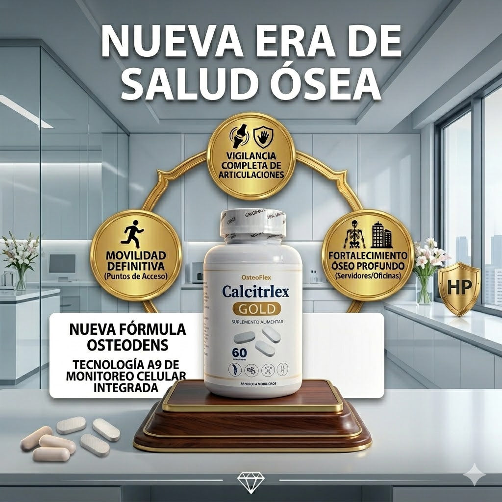 OsteoFlex Calcio – Soporte Avanzado para Huesos y Articulaciones